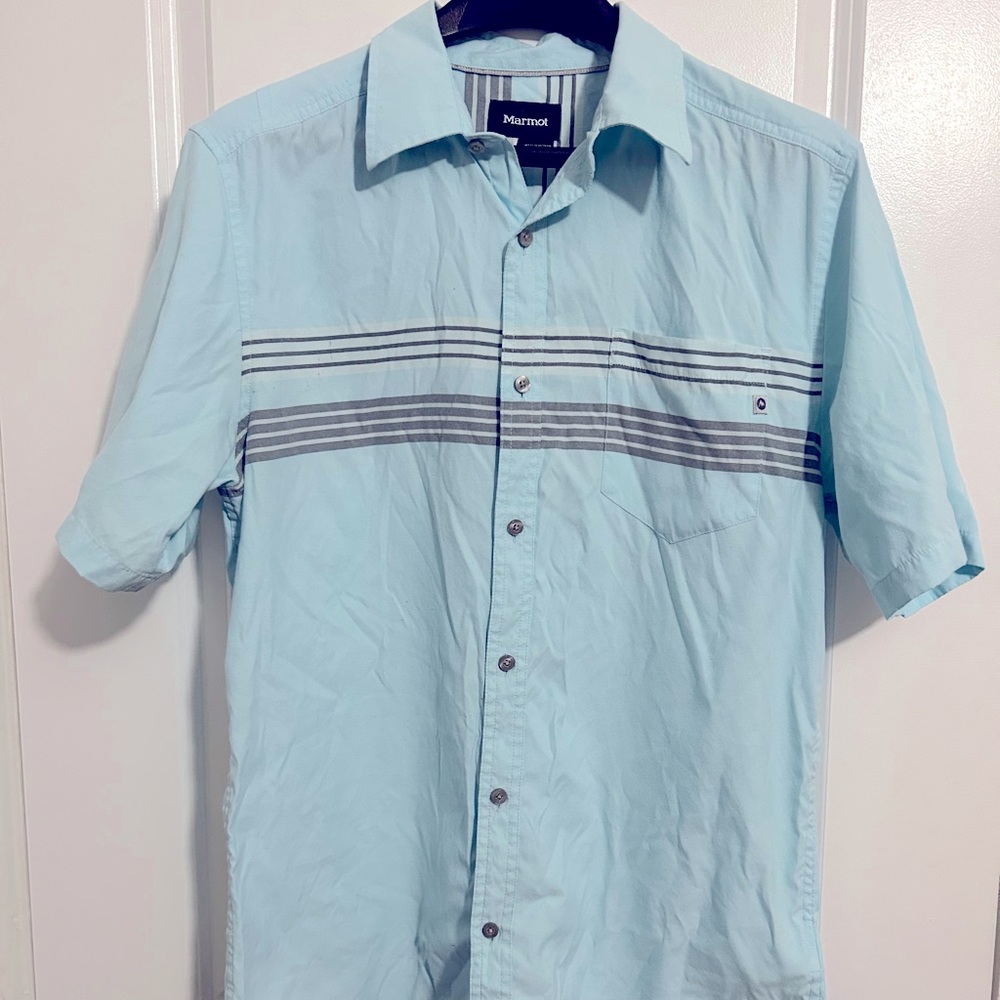 Marmot Casual Outdoor Shirt - Light Blue